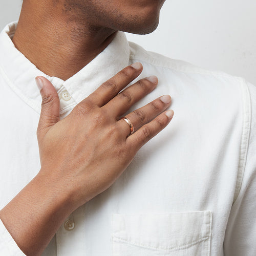 Walker 4mm Wedding Band Image 2